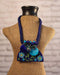 Blue Pottery Guccha Necklace Blue